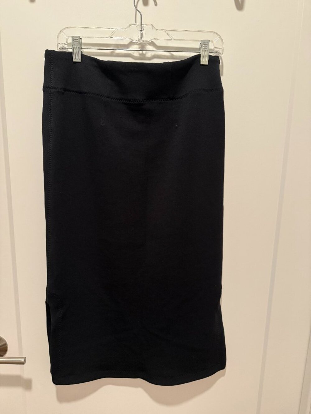 SPANX Black High-Waist Pencil Skirt Size L
